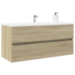 Spintelė praustuvui, ąžuolo, 100x38,5x45cm, apdirbta mediena