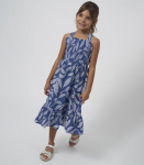 Mero vaiki&scaron;ka suknelė 6962*54, mėlyna/balta