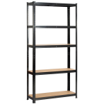 Lentyna Akord 90x30x180 cm, ruda/juoda