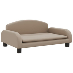 Vaiki&scaron;ka sofa, kapučino spalvos, 70x45x30cm, dirbtinė oda