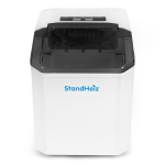 Kompakti&scaron;kas ledo gamintojas StandHeiz 110W &ndash; 12 kg/para, balta spalva