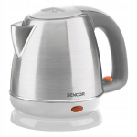 Sencor SWK10A31SS mini elektrinis virdulys, 1,0 l, 2200 W, sidabrinis