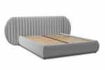 Lova Meble Bogart Galin, 160x200 cm, pilka