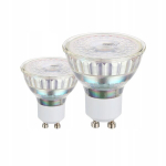 2x Led Gu10 Scob lemputės, 2.1w, 3000k, 250lm, &scaron;ilta balta