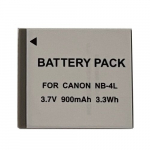 Canon, baterija NB-4L, 900mAh