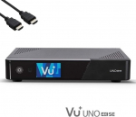 Vu+ Uno 4k se - uhd hdr 1x dvb-s2 fbc sat twin tuner e2 linux imtuvas, youtube, palydovinis standžiojo disko imtuvas, ci + kortelių skaitytuvas, medijos grotuvas, usb 3.0, + easymouse hdmi kabelis ir 1tb hdd standusis diskas