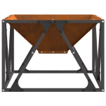 Aitvaras Kvadratinis 50x50x35 cm Orui atsparus plienas