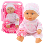 Lėlė kūdikis ne&scaron;yklėje Lean Toys, 22 cm