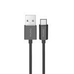 Puro Tpe 12w Usb-a - Microusb 1m juodas įkrovimo laidas