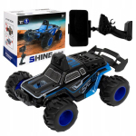 Nuotoliniu būdu valdomas automobilis su "Wifi" kamera "Live View Led" + nuotolinio valdymo pultas Click4Toys