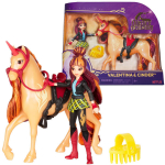 Figūrėlių rinkinys Spin Master Unicorn Academy Valentina & Cinder, smėlio spalvos