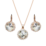 Papuo&scaron;alų rinkinys moterims DiamondSky &bdquo;Glare III&ldquo; su Swarovski kristalais DS00S443