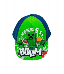Disney Vaiki&scaron;ka Minecraft Kepuraitė NW1200 02, tamsiai mėlyna/žalias
