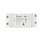 I&scaron;manusis jungiklis Sonoff Basic R2, 2200W, 230VAC, valdomas programėle, Wi-Fi, galimybė valdyti balsu