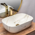 Pastatomas praustuvas REA BELINDA AIAX SHINY 46,5x32x13,5