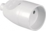 Volteo Vienvietis elektros lizdas 16a 250v, juodas