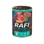 Rafi Junior konservai &scaron;unims su ėriena, 400 g