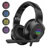 Žaidimų ausinės - ONIKUMA - K19 - Laidinės - LED - Suderinamos su PS4/XBOX/PC