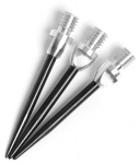 Antgaliai metaliniai Harrows CONVERSION Brass 2BA 3vnt