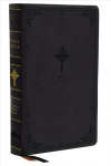 NABRE, New American Bible, Revised Edition, Catholic Bible, Large Print Edition, Leathersoft, Black, Thumb Indexed, Comfort Print: Holy Bible Large type / large print edition