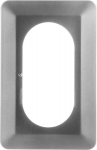 Dviguba sidabrinė sieninė plok&scaron;telė Osx-220-srb