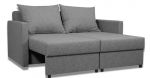 Modulinė sofa Mira 2X &Scaron;viesiai pilka
