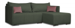 Kampinė sofa Deka-Sturis Žalias
