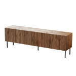 TV spintelė Cama Meble Jungle, ruda/juoda