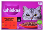 Whiskas Classic Meals in Sauce suaugusioms katėms rinkinys, 12x85 g