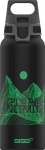 Sigg Vandens butelis Pathfinder Black 1 L, Juoda