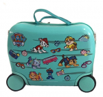Vaiki&scaron;kas lagaminas Paw Patrol, žalias