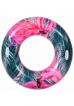 Pripučiamas ratas Sun Club Tropical, 115 cm, žalias