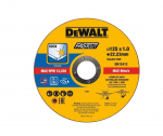 Dewalt metalo pjovimo diskai Inox 125x1mm, 100 vnt. kibire