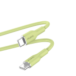 Puro Lankstus kabelis ICON - USB-C į USB-C kabelis 1,5 m (Žalioji Matcha) - 8018417442261