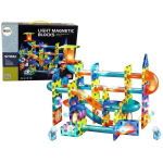 Magnetinis konstruktorius Lean Toys Light Magnetic Blocks, 110 d.