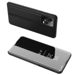 Blizgus dėklas su dangteliu Xiaomi Redmi Note 12 Pro+ Clear View Case, juodas