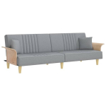 Sofa-lova su porankiais vidaXL, pilka