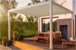 Pavėsinė Pergola Premium, 400 x 300 x 250 cm, balta