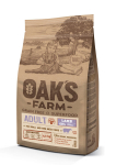 Oak's Farm Grain Free suaugusiems mažų ir labai mažų veislių &scaron;unims su ėriena, 6.5 kg
