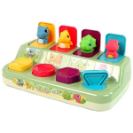 Edukacinis vikrumo žaislas dinozaurai Pop-up Lean Toys