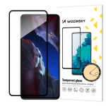 Grūdintas stiklas su rėmeliu Xiaomi Poco F5 Pro, juodas