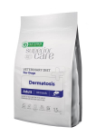 NP SC Veterinary Diet Dermatosis visų veislių suaugusiems &scaron;unims su la&scaron;i&scaron;a, 1,5 kg