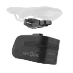 Dviračio krep&scaron;elis Fidlock Push 600, juodas, Juoda