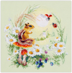 Siuvinėjimo rinkinys Magic Needle Meadow Stories. Chipmunk 510-353