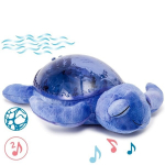 Naktinis &scaron;viestuvas su &scaron;viesos projekcija ir melodijomis Vežlys,Tranquil Turtle Aqua Ocean , Cloud B 008434