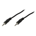 Magnetola Kabel LogiLink Jack 3.5mm - Jack 3.5mm 10m czarny (CA1053)