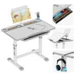 Ergonomi&scaron;kas vaikų ra&scaron;omasis stalas Study 3.0