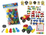 Statybiniai blokeliai Morphun 4 Vehicles, 64 d.