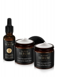 ALPHA SERUM PARIS - Prabangus veido priežiūros rinkinys dienai ir nakčiai, 3 dalys