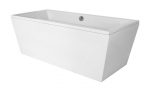 Vonia Besco Vera, 180 x 80 cm, su sifonu su pripildymu chrome